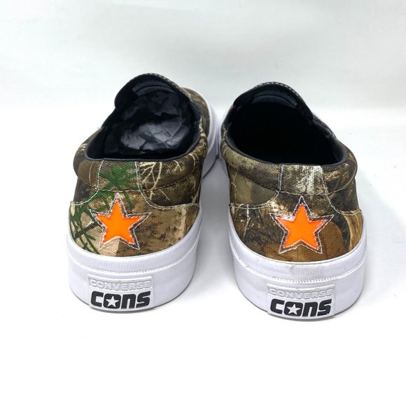 💖MEGA SALE💖Converse Womens ONE STAR CC SLIP P Brown Canvas Skate 168663C - Picture 5 of 9
